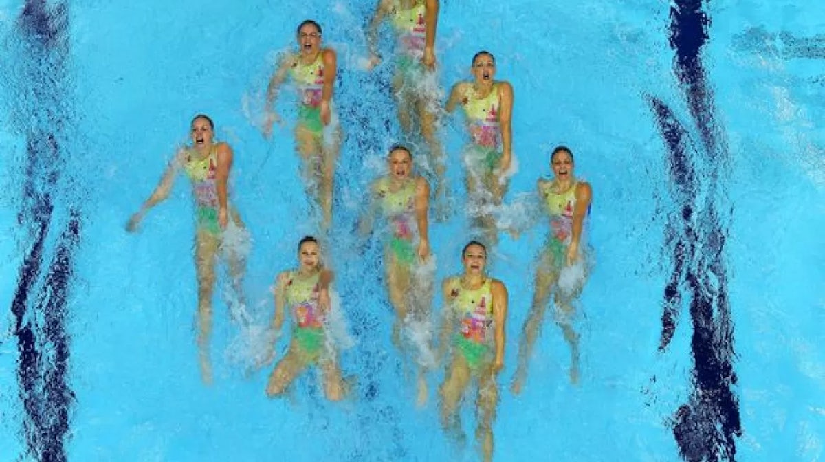 Synchronised swimming wrap up