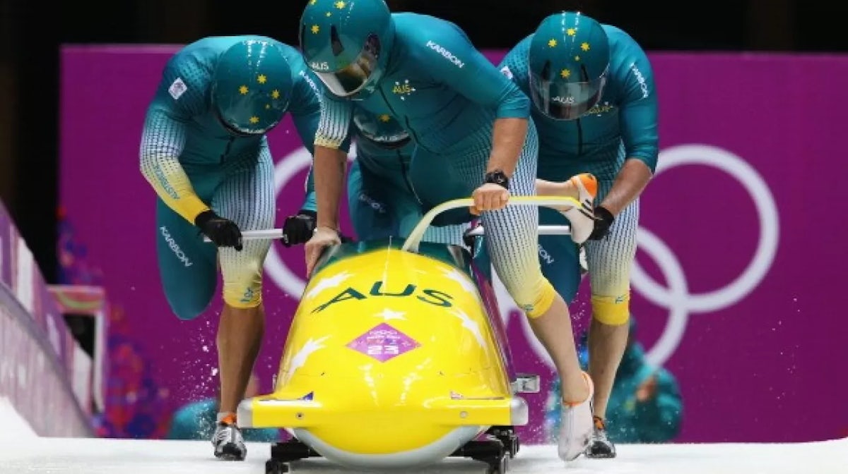 Calm and consistent Bobsleigh boys
