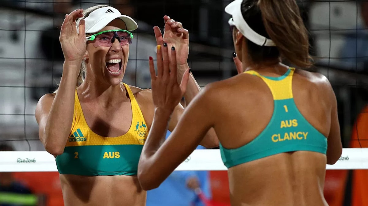 Beach Volleyball Wrap:  the indelible impression