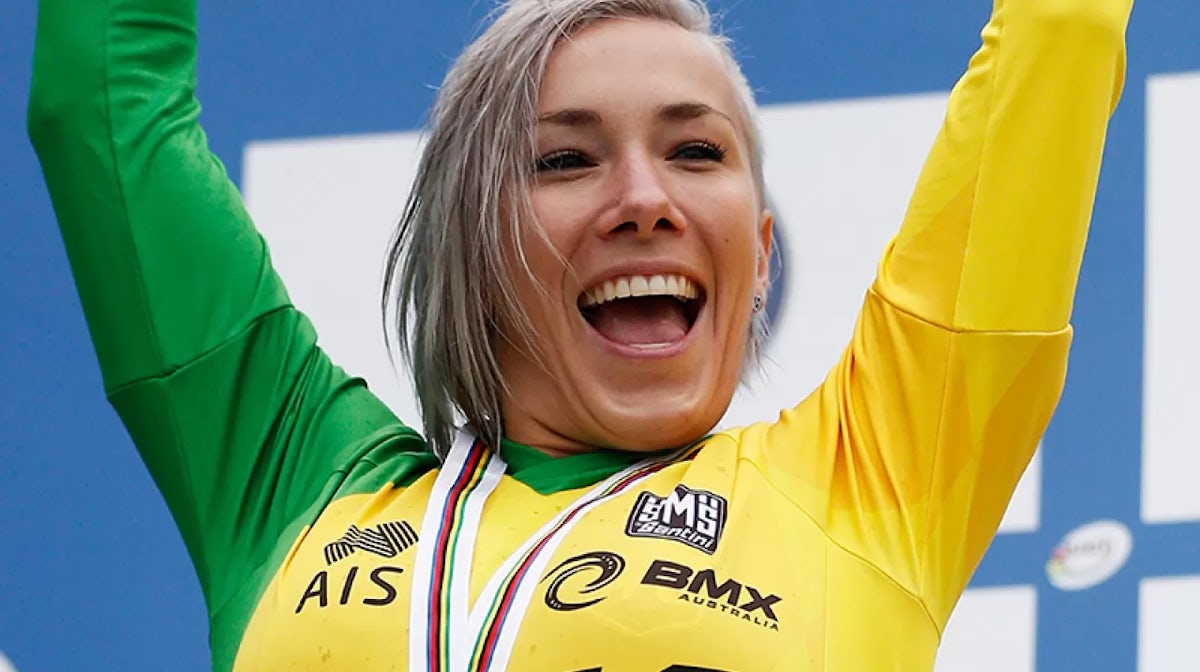 BMX Buchanan wins silver as Aussie men miss podium