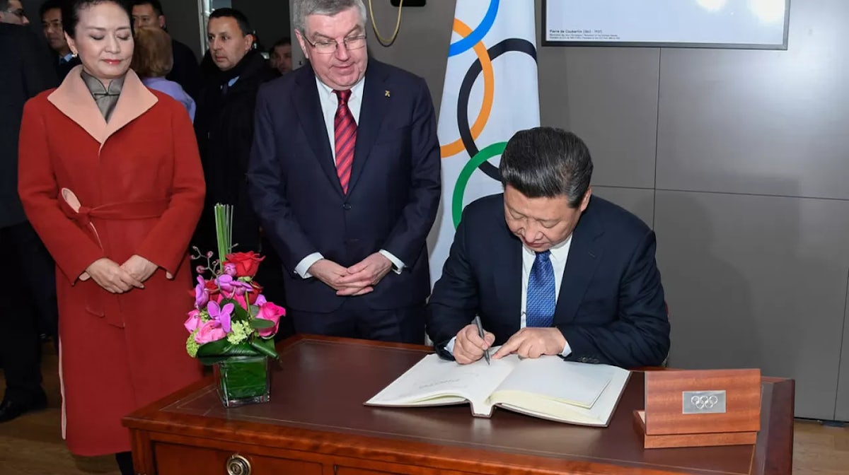 Historic visit by Chinese President emphasises strong ties with IOC
