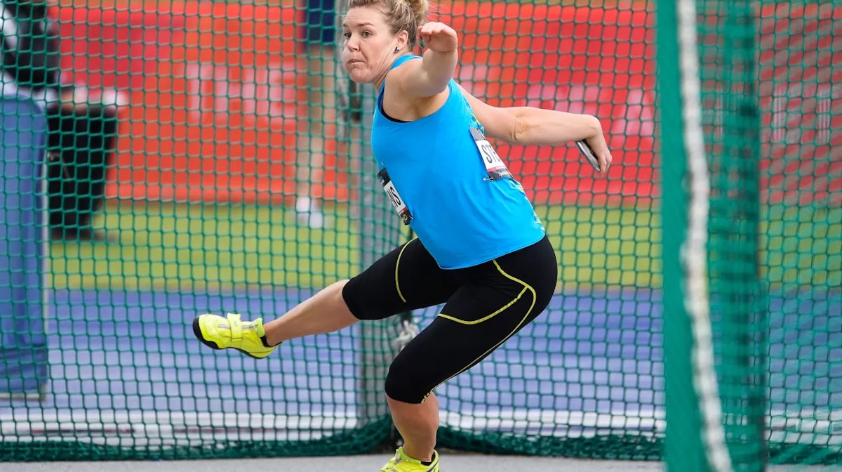 Stevens chasing second world discus title