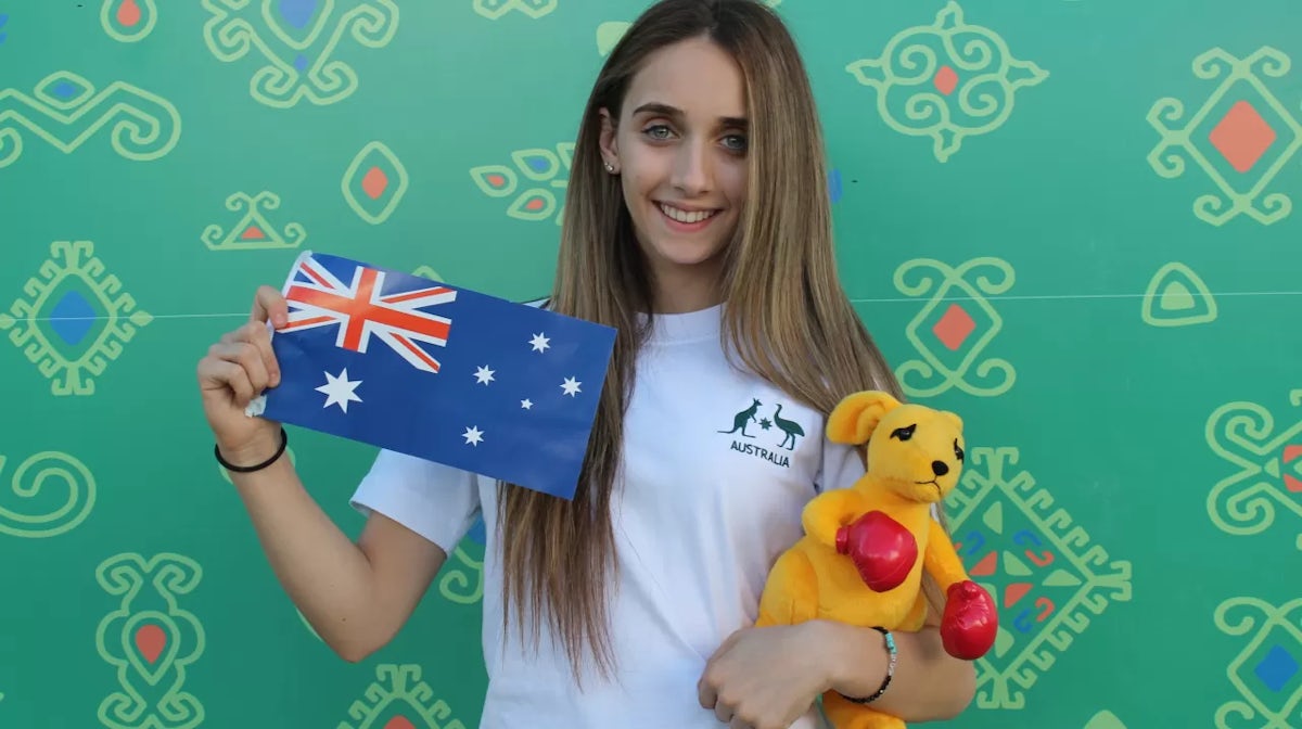 Kyriazopoulous named Ashgabat Australian Flagbearer