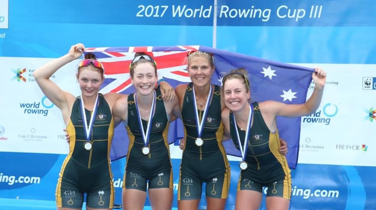 Gold and silver for Australia on Day Two of World Rowing Cup 3