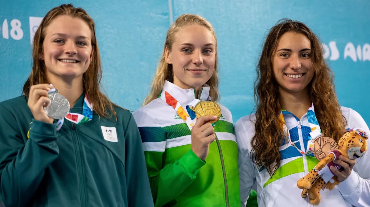 Swimmers kickstart medal haul with great night at the pool