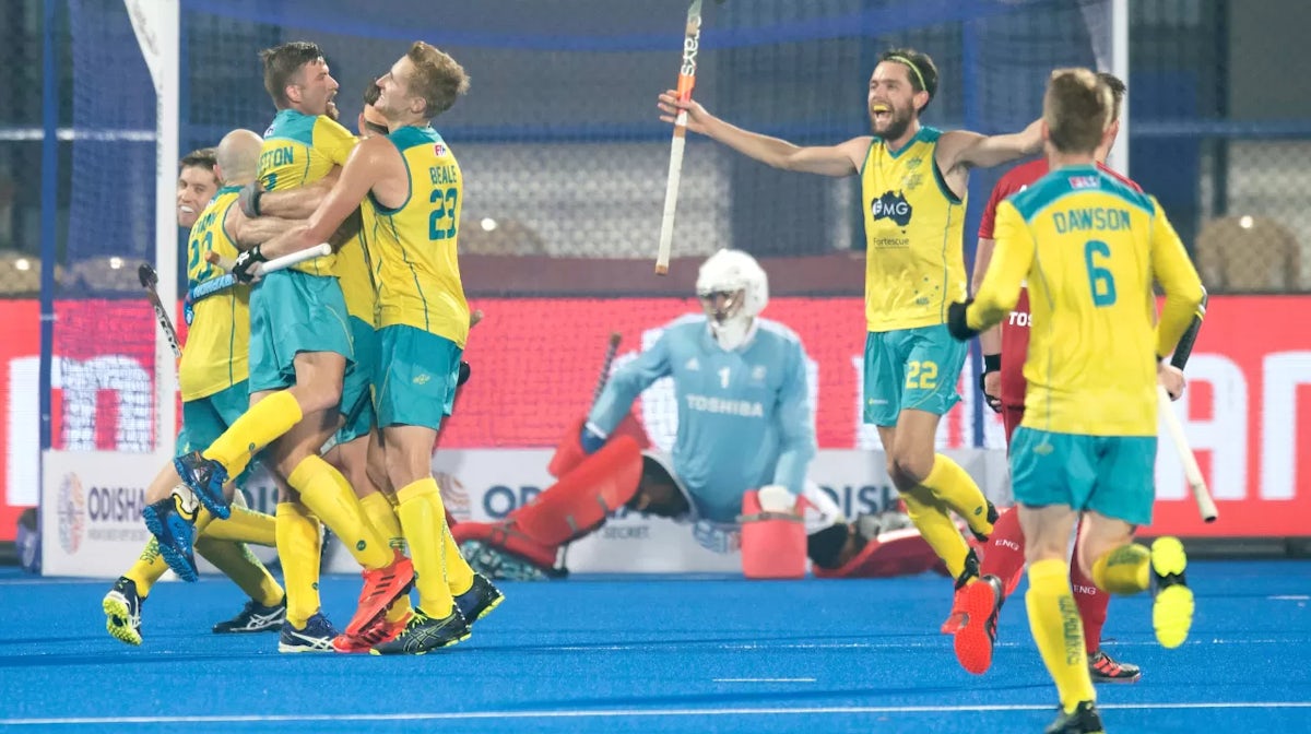 Kookaburras secure World Cup quarter-finals spot