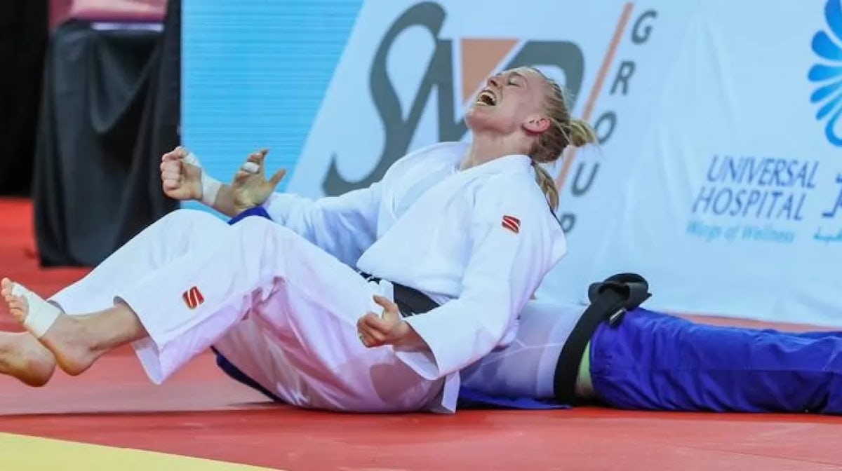 Persistence pays off, as Haecker wins Aussie-first Judo Grand Slam medal