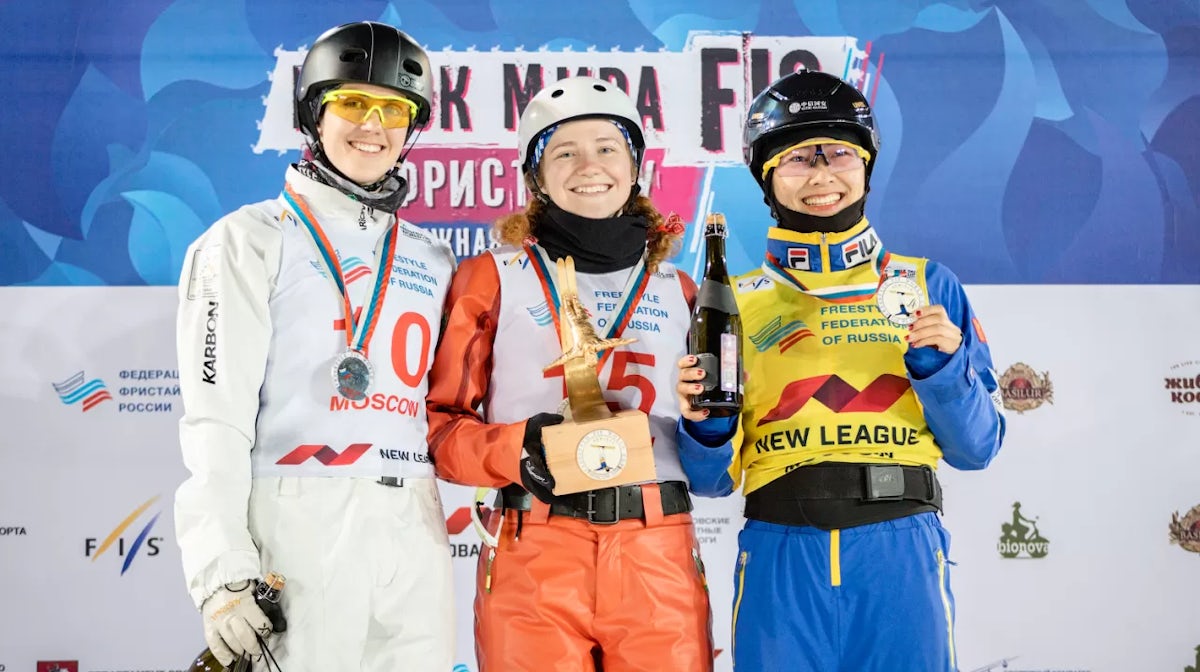 Peel finds silver at Moscow Aerials World Cup