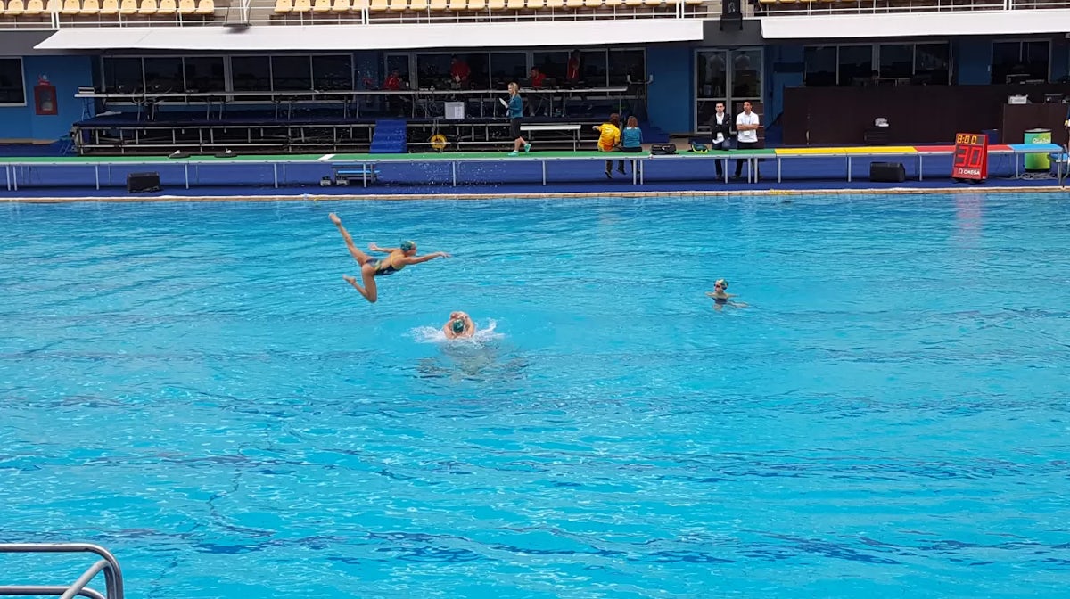 Intense training stacks up for synchro team