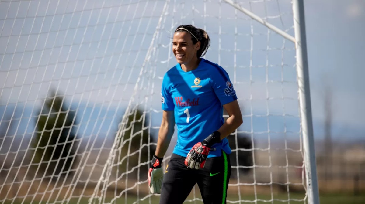 #OlympicTakeover with Matildas goalie Lydia Williams