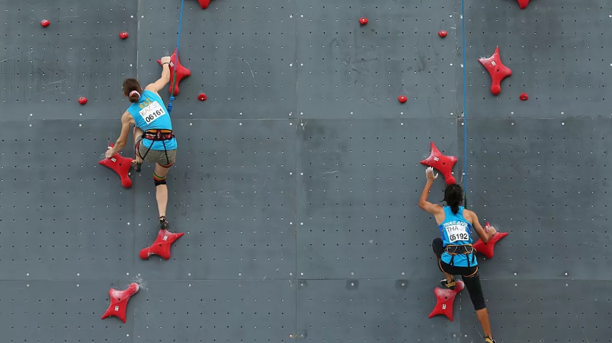 Sport Climbers prepared to scale new heights