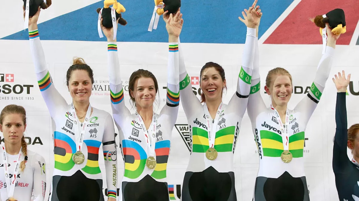 Double World Cup gold headlines five medal haul