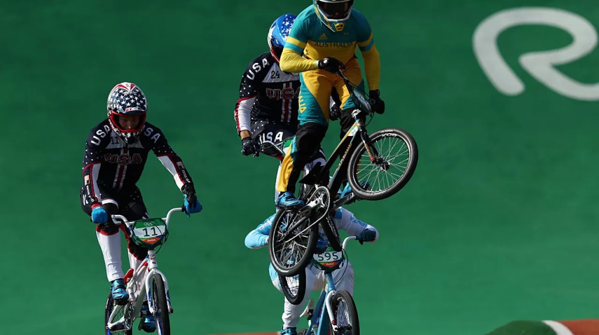 A pair of fourth place finishes at BMX World Cup 3
