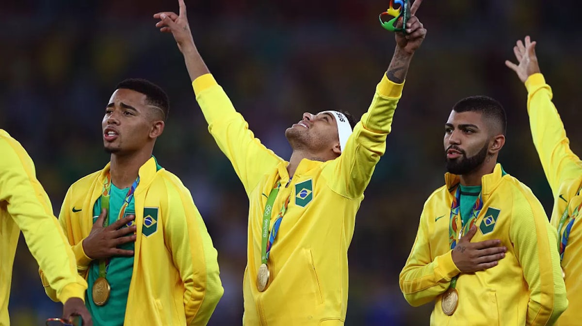 Neymar delivers historic gold for hosts