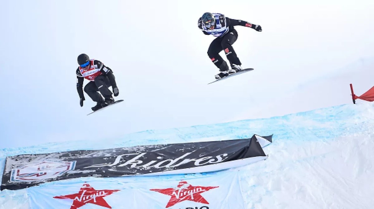 Lambert lands on his first World Cup podium at Val Thorens