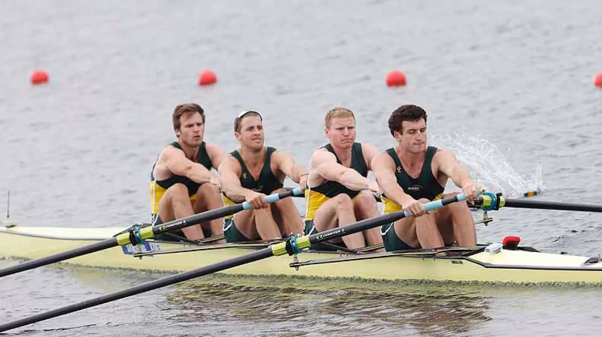 New-look Oarsome Foursome wins gold