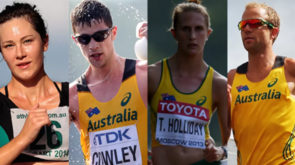 St Lawrence and three walkers added to Olympic Team