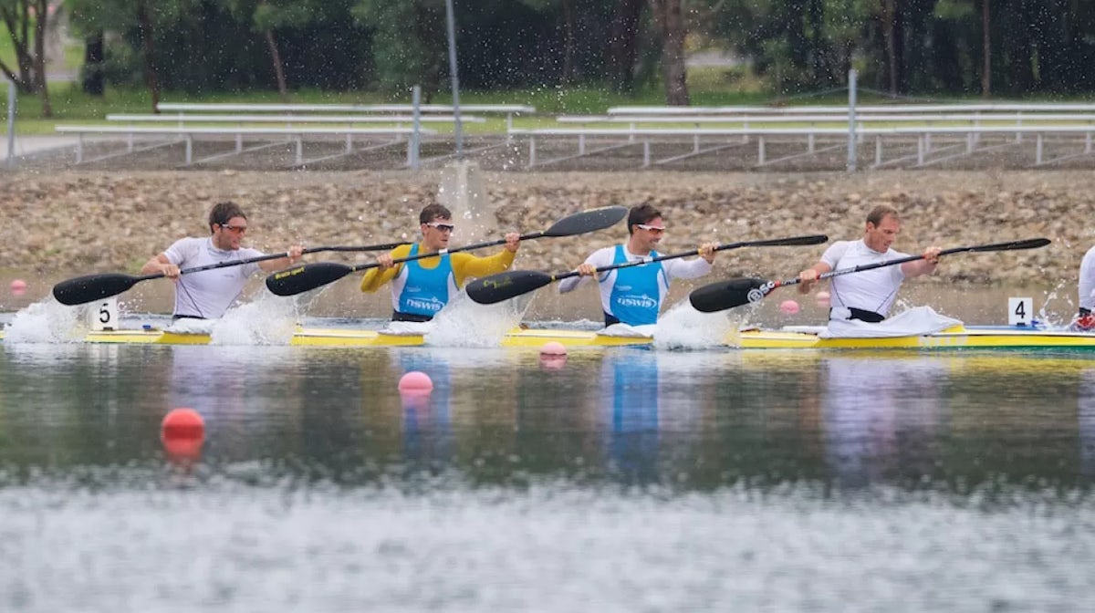 Australia continues to shuffle K4 gold medal boat