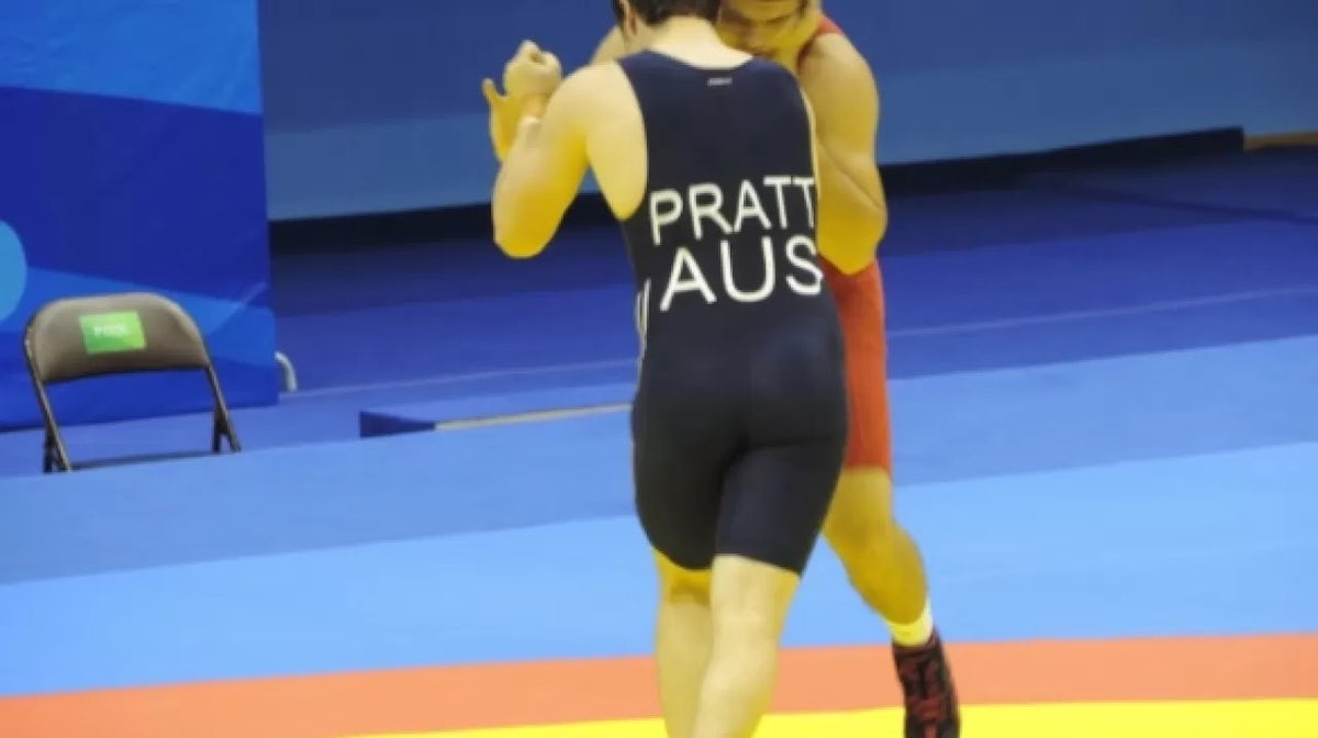 Pratt gives his all on the mats
