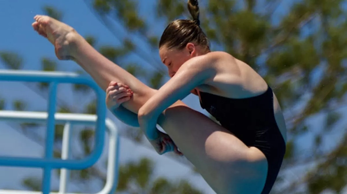 Sheehan roars to diving gold at Grand Prix on the Gold Coast