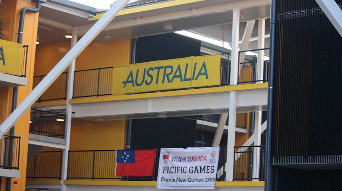 Pacific Games athletes' village buzzing