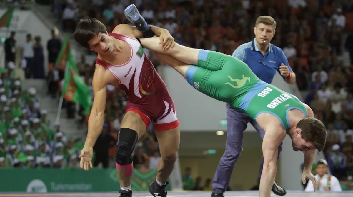 Australian wrestlers strong in the face of a challenge at Ashgabat 2017