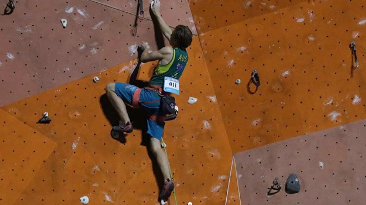 Middlehurst secures Sport Climbing quota for Buenos Aires 2018