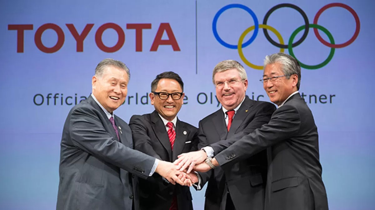 Toyota signs on as global Olympic sponsor 