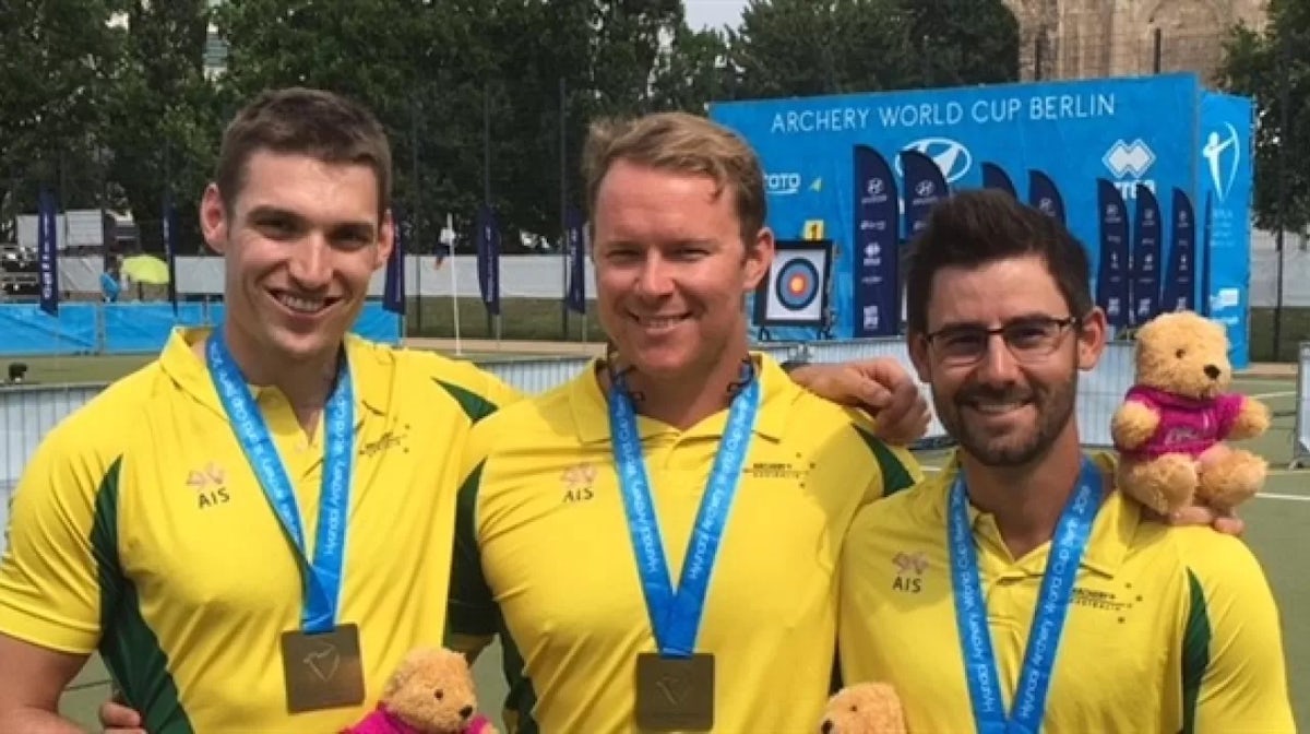 Double bronze for Australia at Archery World Cup