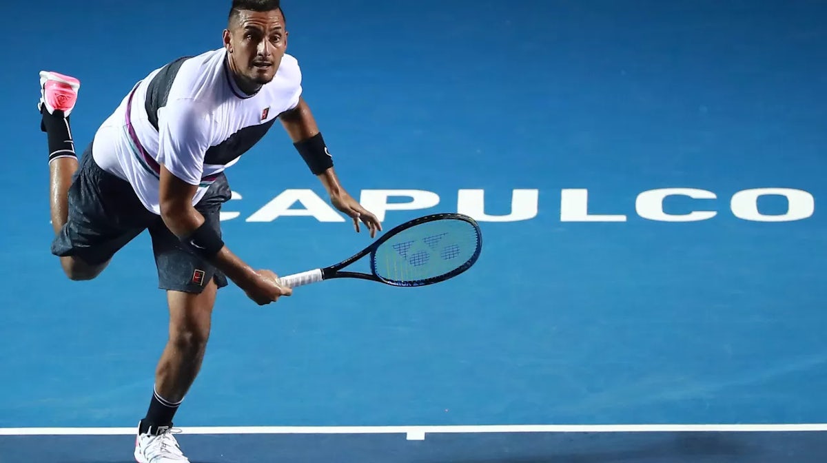 Kyrgios claims victory in Acapulco