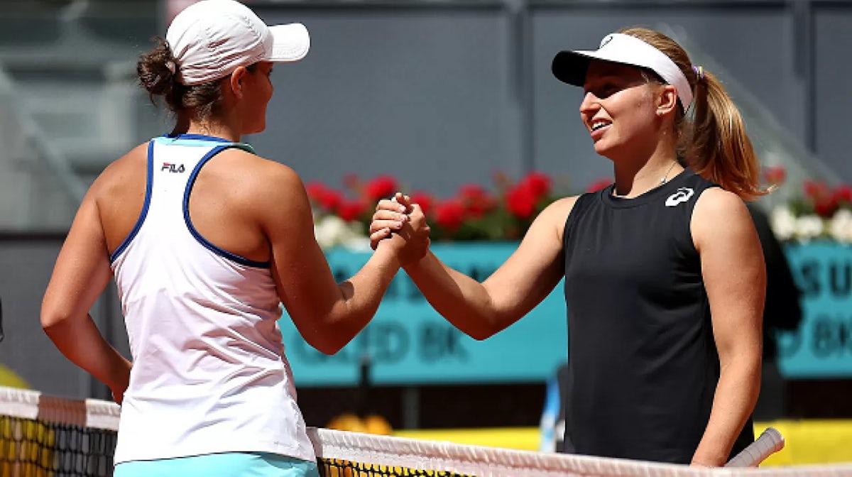 Barty takes down Gavrilova at Madrid Open