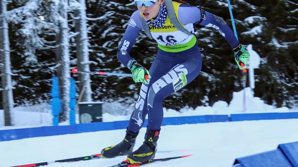 Colebourn makes history as first Aussie woman to qualify for Biathlon World Cup in 20 years