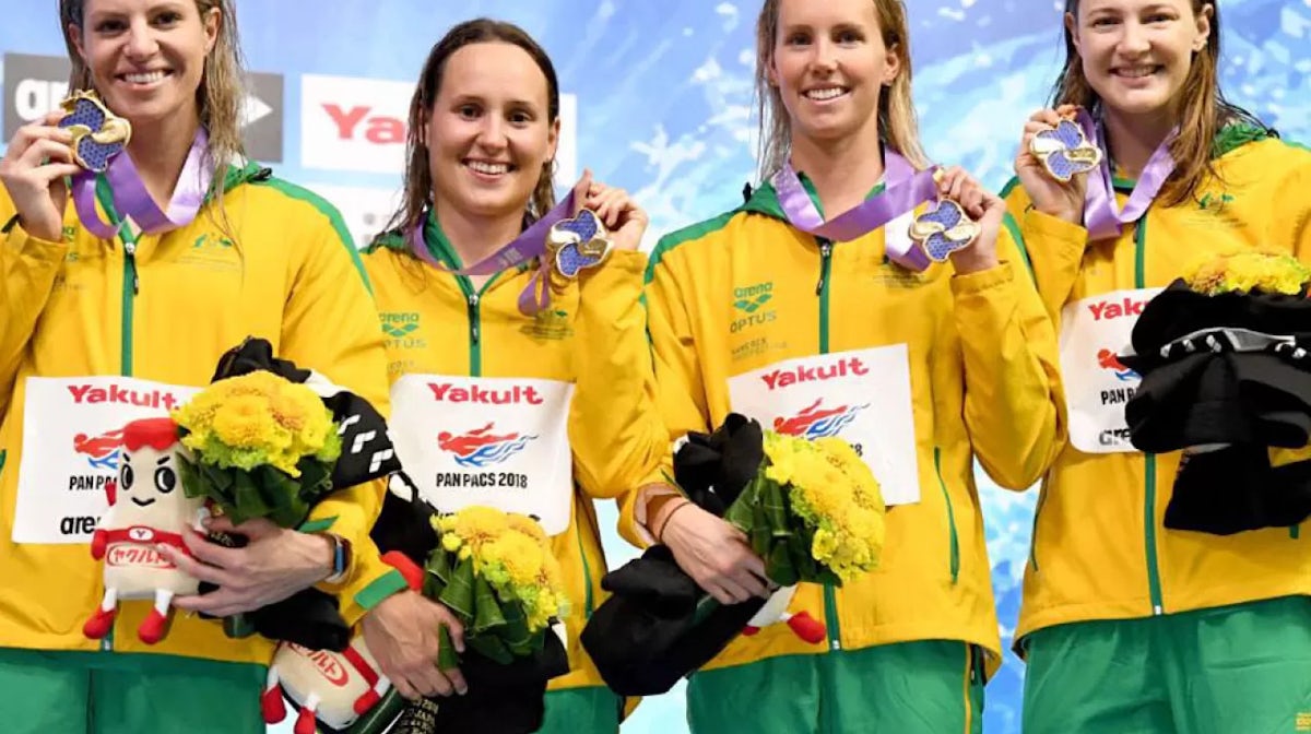Aussies swimming in gold after strong Pan Pacs campaign