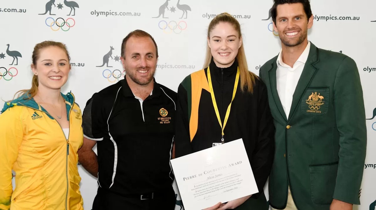 WA students awarded for exemplifying Olympic values