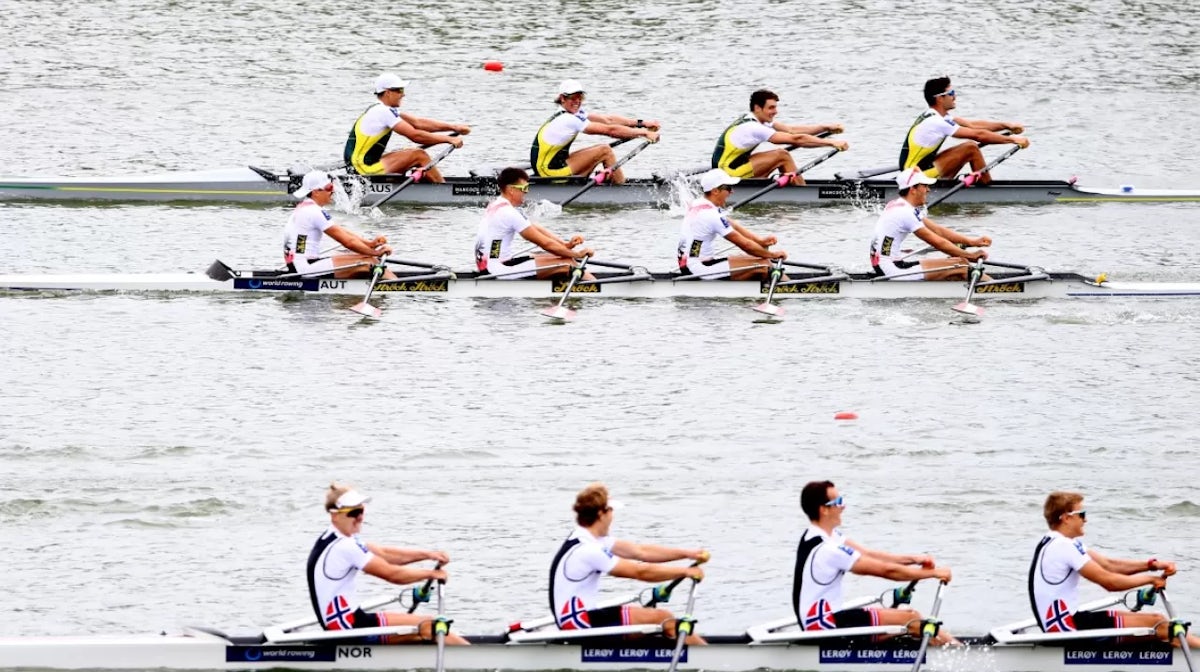 Australia brings home four medals from Rowing World Cup II