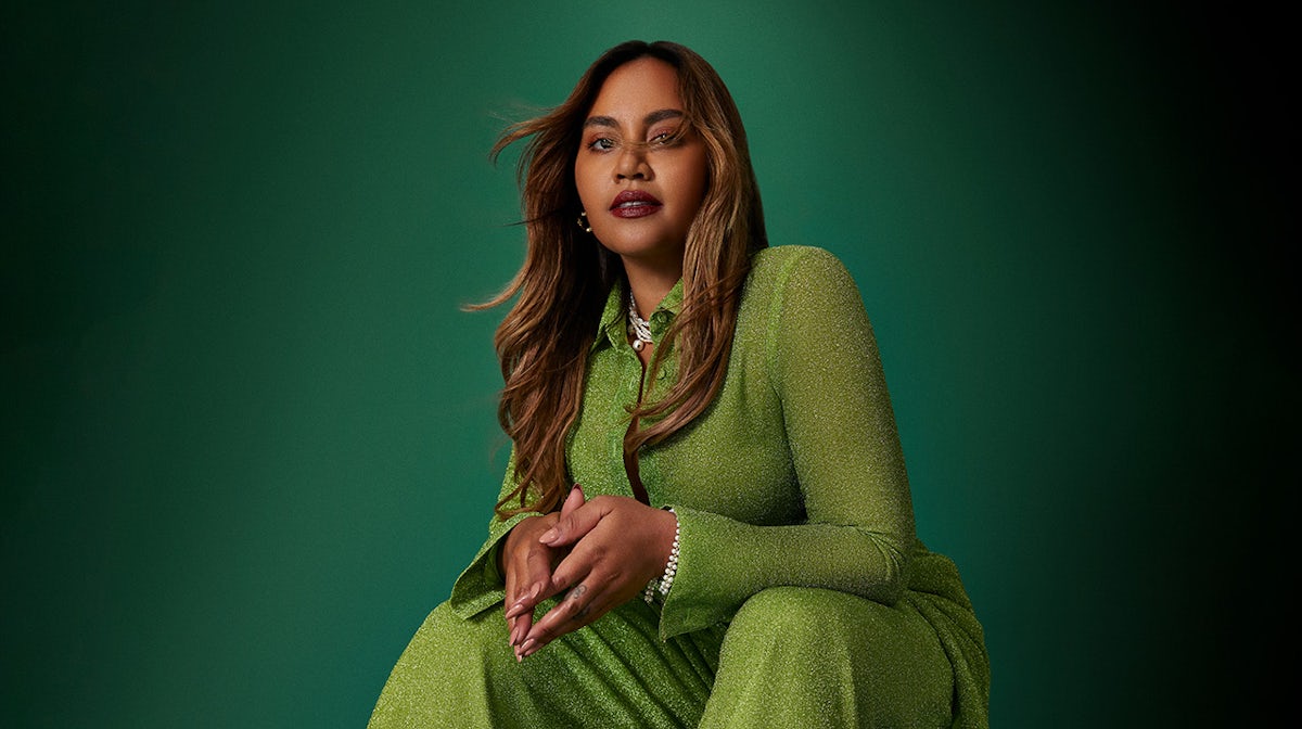 Jessica Mauboy image for the launch of Higher