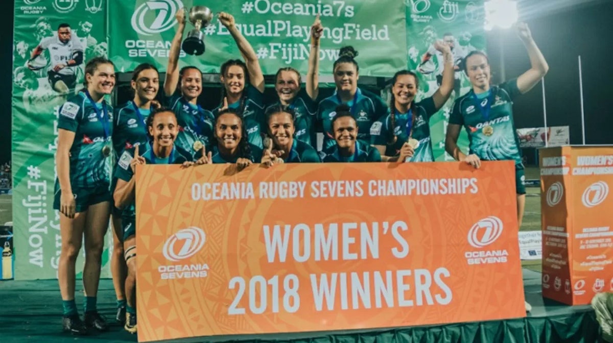 Aussie women win thrilling final as men take fourth at Oceania 7's