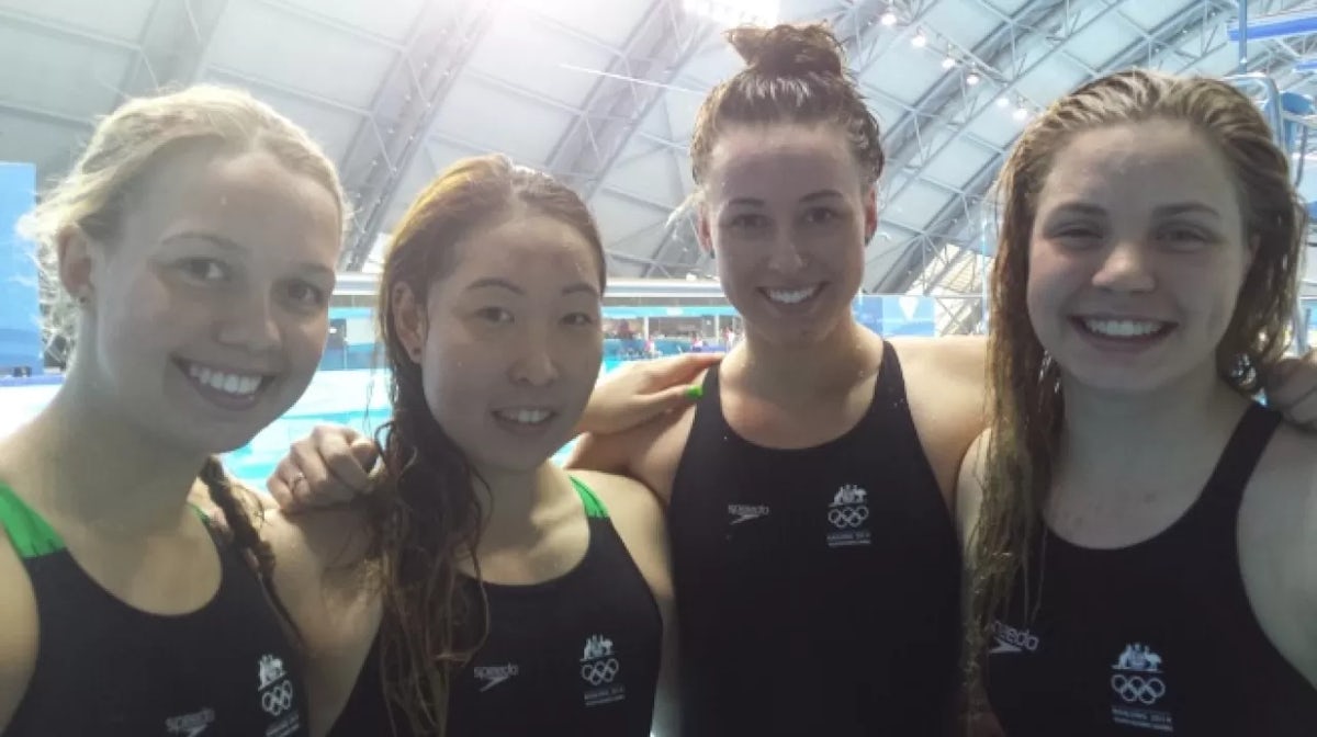 Australia makes a splash on Day 2 at the pool