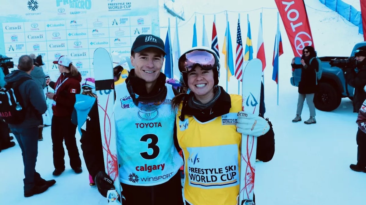 Double podium for Aussie mogul skiers in Calgary