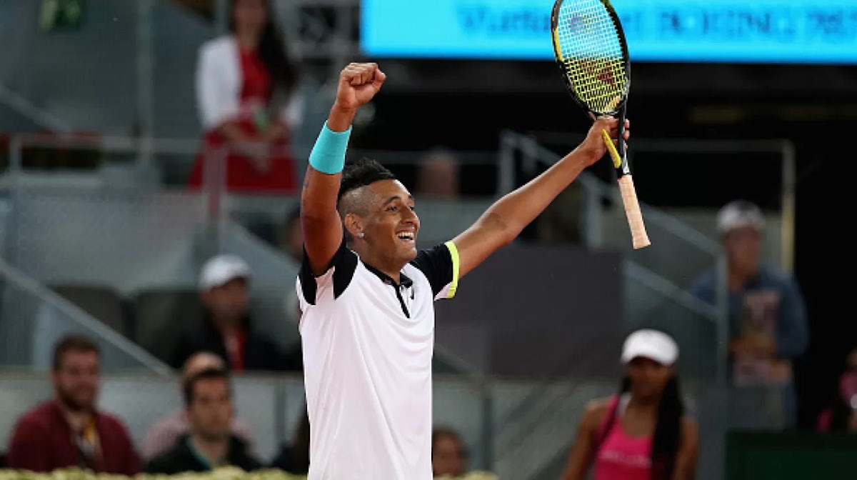 Kyrgios knocks Federer out of Madrid Open