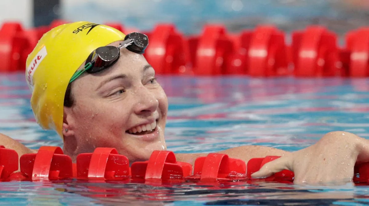 Surprise 100m freestyle world record for Campbell