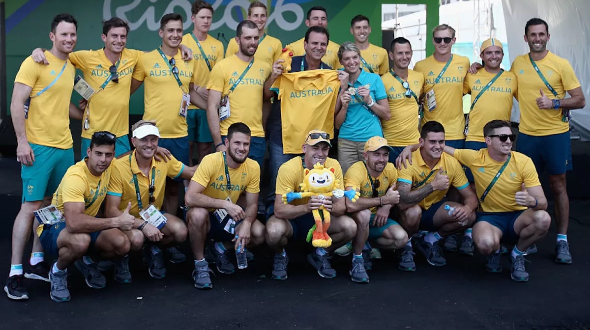 Australian Team given keys to the City of Rio