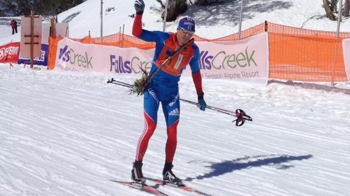 Russian skiers top the podium at Kangaroo Hoppet