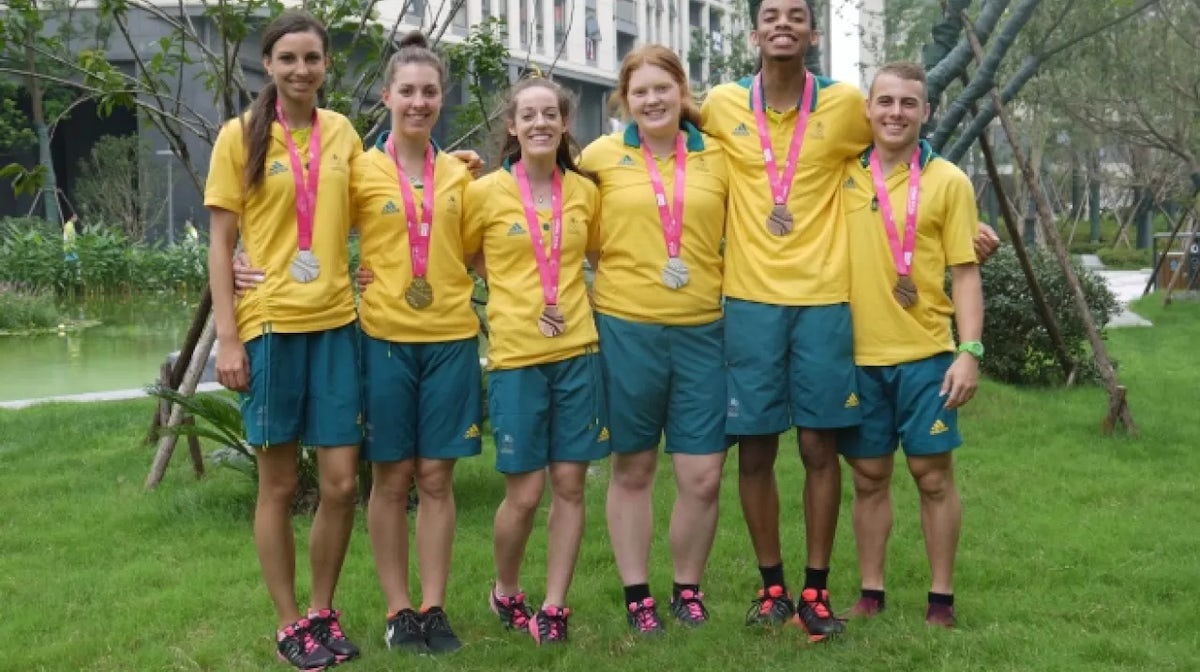 Athletics Team excels in Nanjing