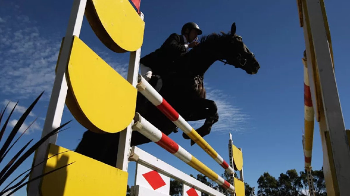Burton finishes 2nd in World Cup Eventing Series
