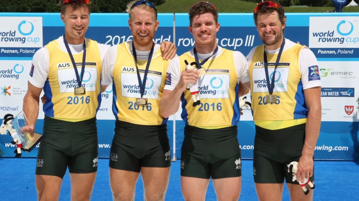 Five medals for Aussie crews at World Cup III