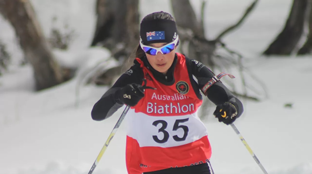 Morton claims biathlon win at season-opener
