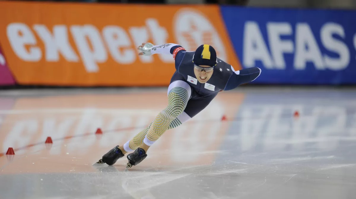 Aussie skater stays sharp chasing Bolt