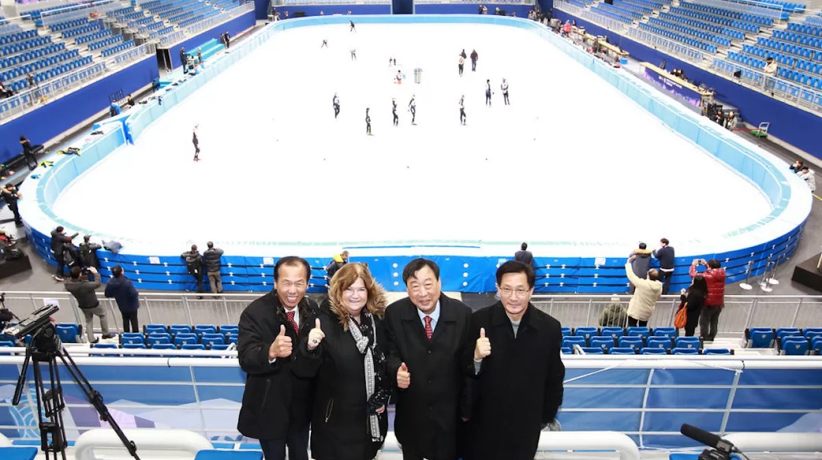 Thumbs up for new PyeongChang venue