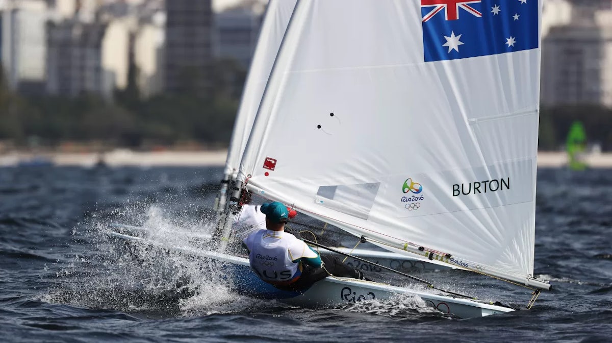Australian duo in the hunt at Laser World Champs